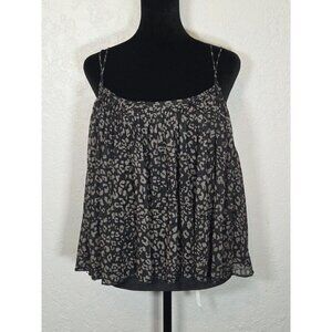Aeropostale animal print tank top Size XL Adjustable Straps
